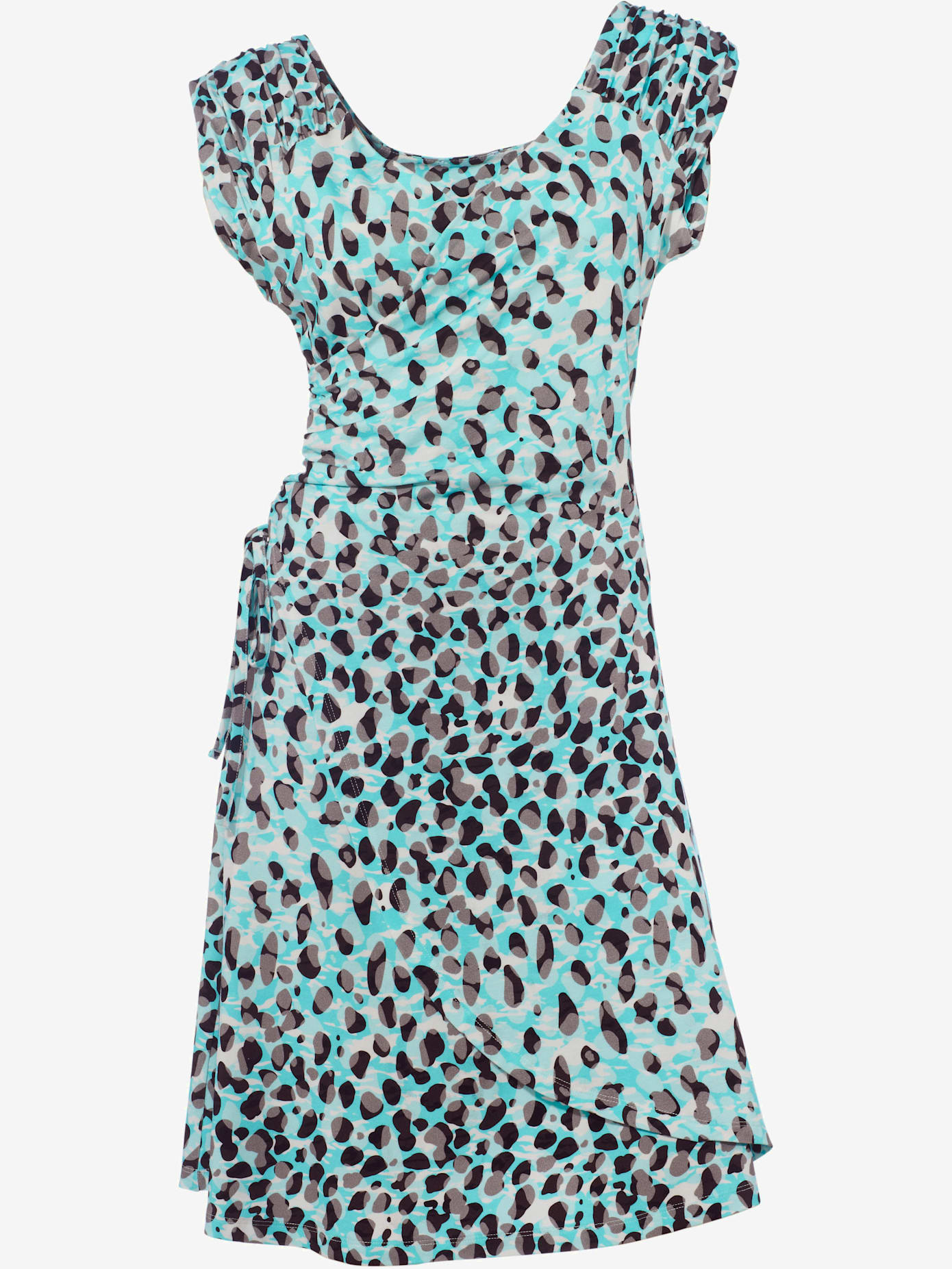 Robe légère effet cache-cœur tendance