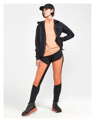 Maillot Manches Longues 1/2 Zip Craft ADV SubZ Corail Femme