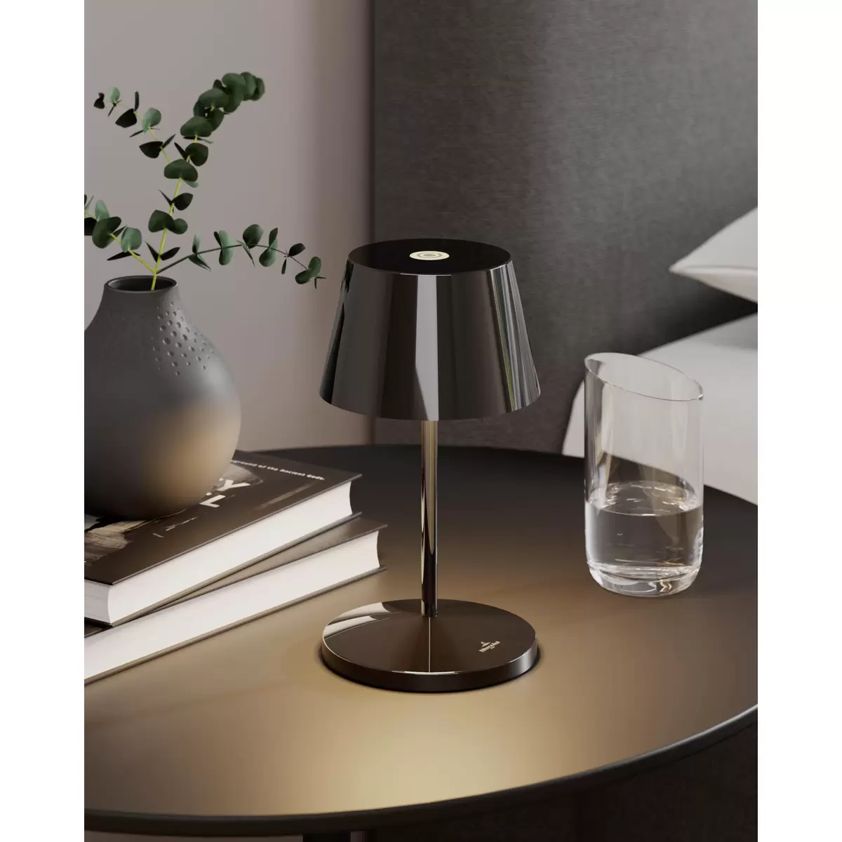 Tischleuchte VilleroyBoch Seoul 2.0 Dunkelbraun