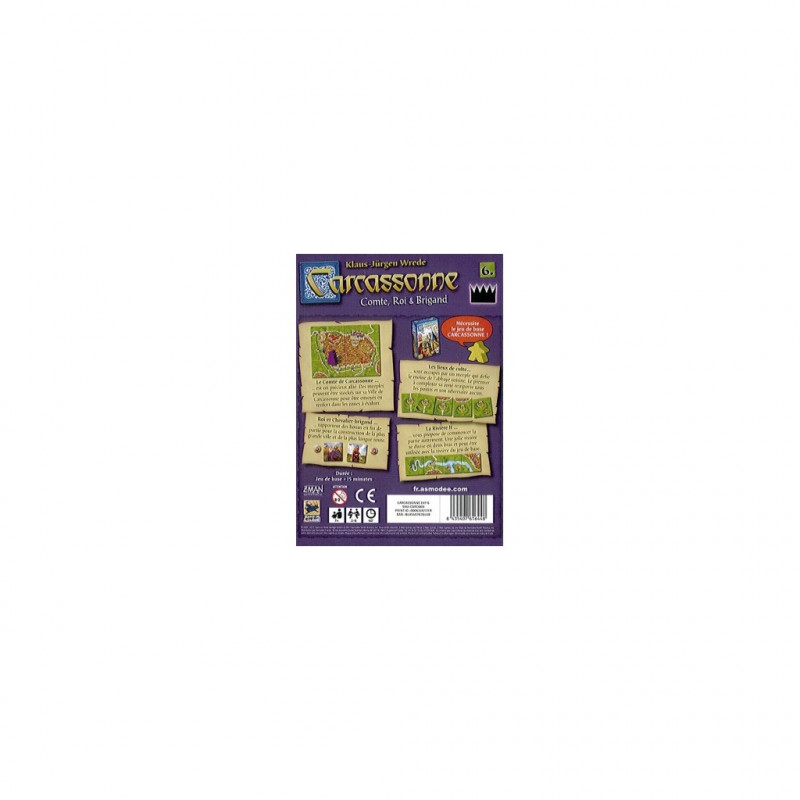 Carcassonne : Extension 6 - Comte, Roi et brigand
