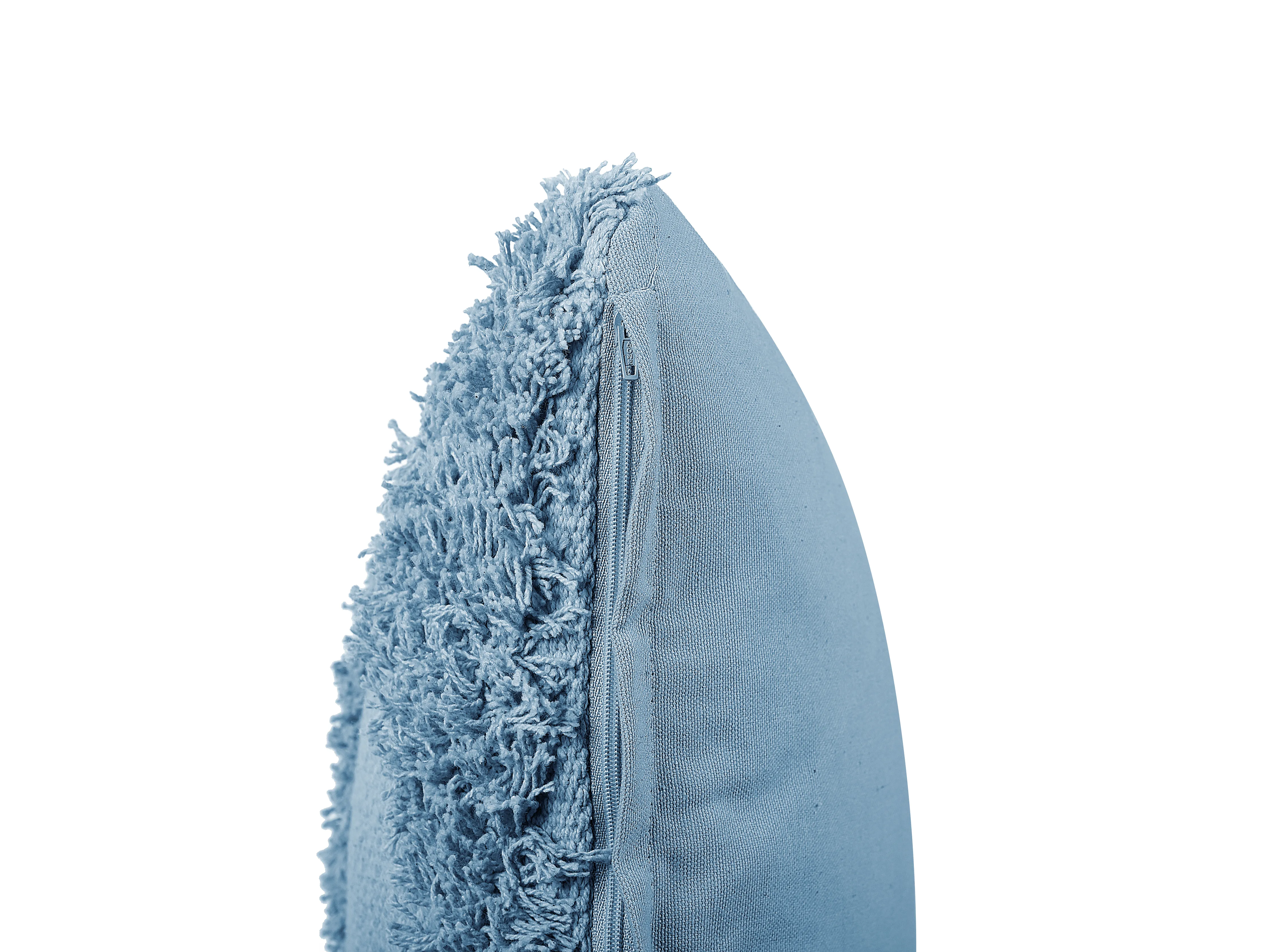 Set van 2 sierkussens RHOEO Katoen 45 x 45 cm Blauw