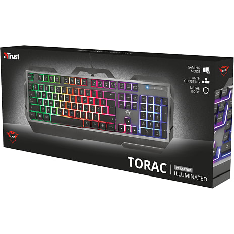 Trust GXT856 Torac Gaming Keyboard RGB