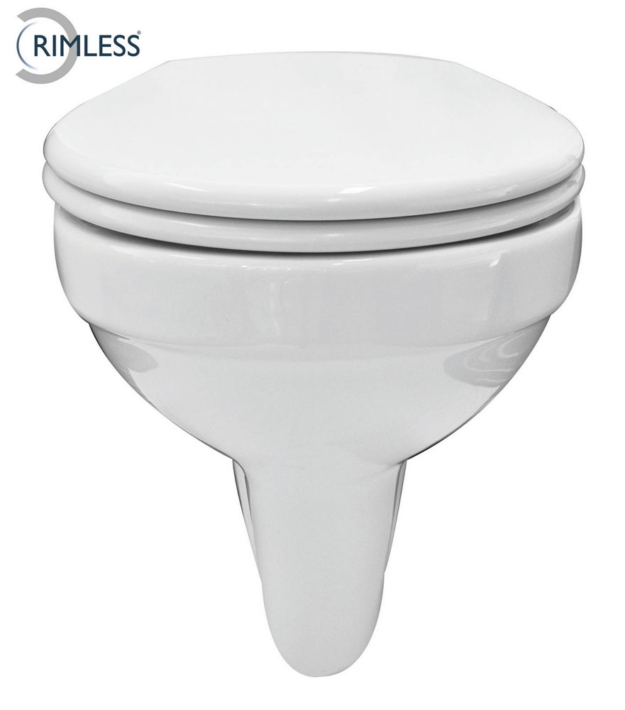 Mueller Trevi randloos toilet met softclose zitting onepack