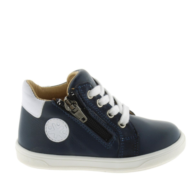 Acebos Acebos Marine Blanc Zip