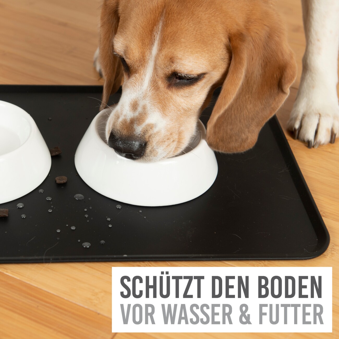 KaraLuna Basic Napfunterlage 48x30 cm schwarz S