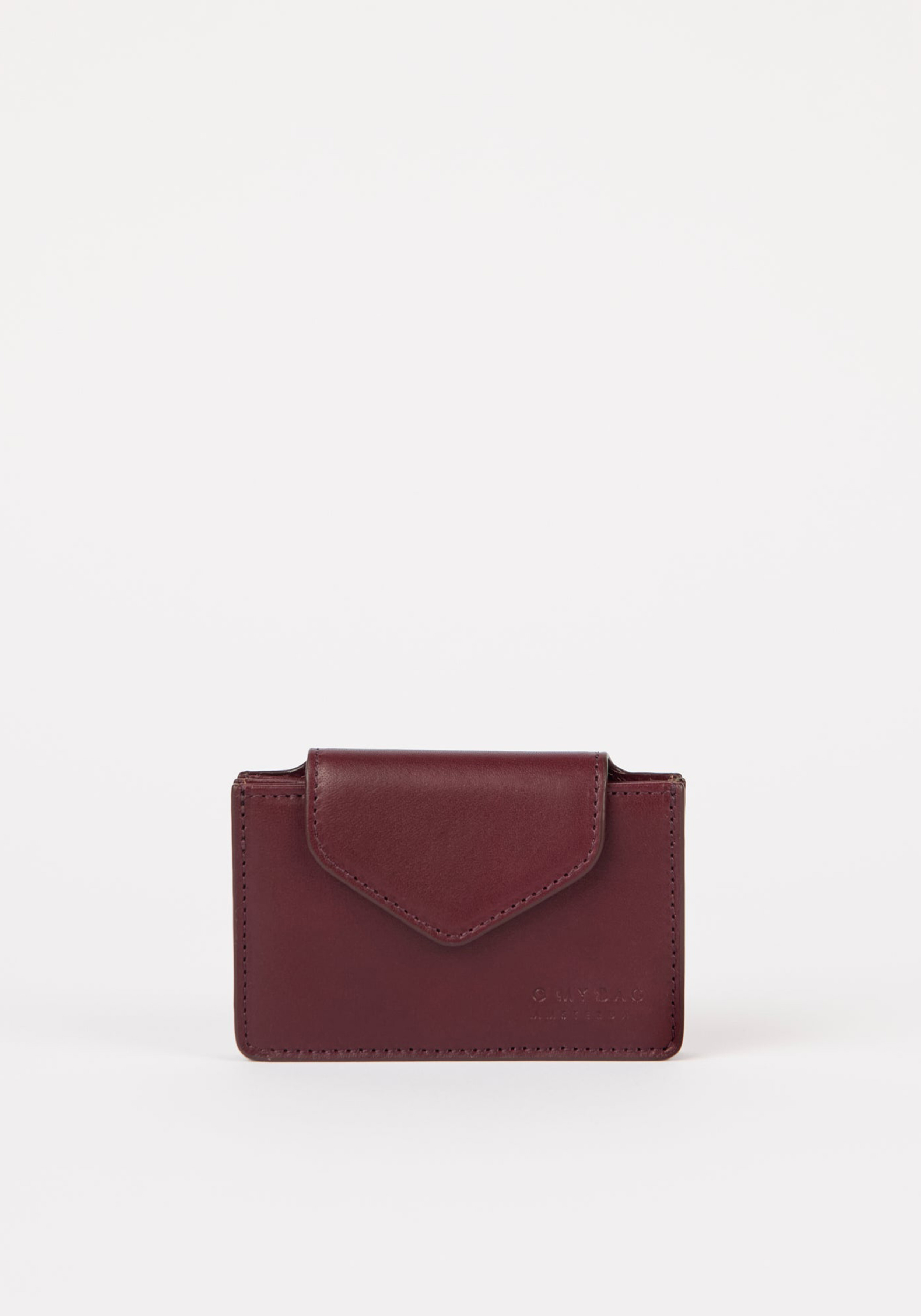 O My Bag Portemonnaie Harmonica Wallet Classic Leather Dark Cherry
