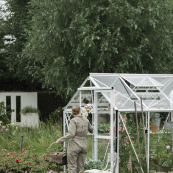 Royal Well Mary III kweekkas aluminium wit 7,63 m²