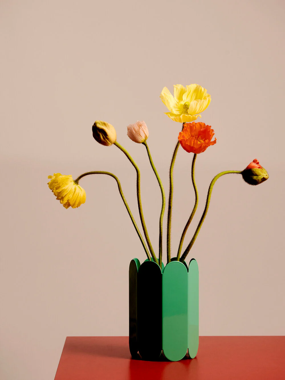 HAY  Arcs Vase - grøn