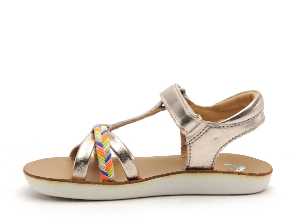 Shoo pom nu pieds enfant goa salome bronze