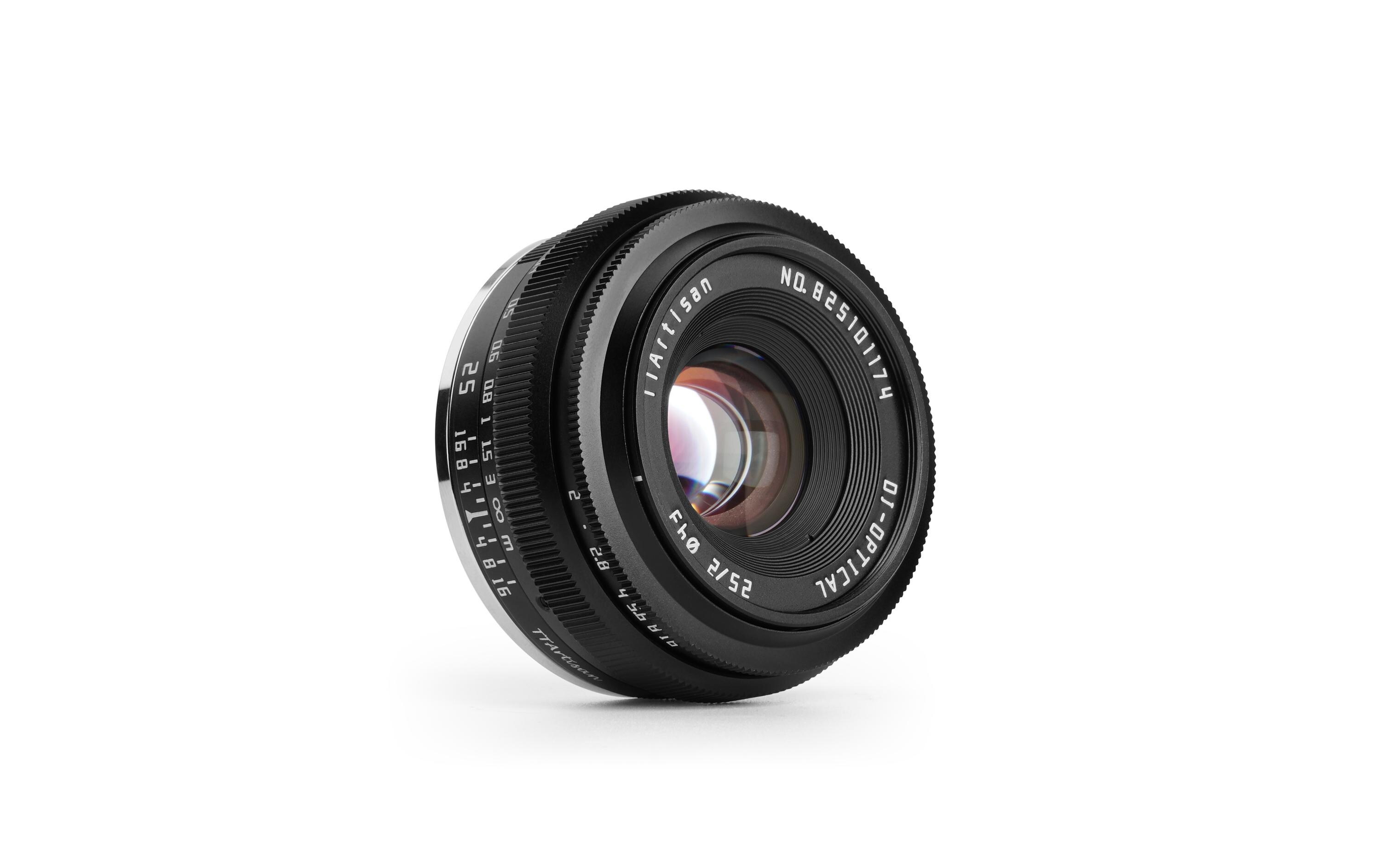Festbrennweite APS-C 25mm F/2 – Nikon ZKompaktes und unauffälliges, flaches, manuelles Objektiv