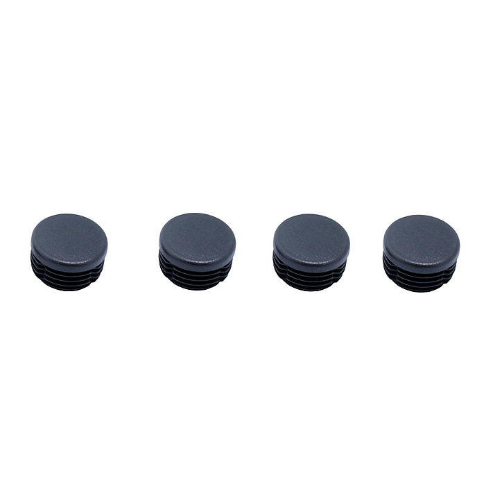 Embout en plastique Diall 22/23 mm x 4, noir