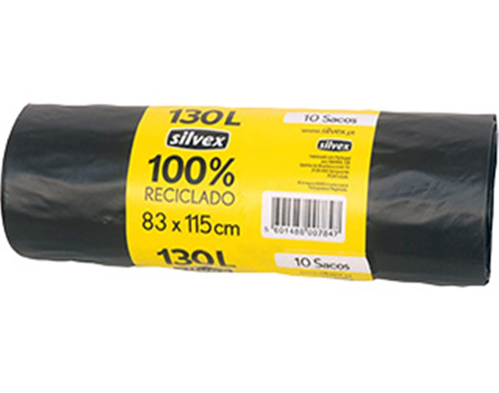 SACOS SILVEX LIXO 130L 10 UN