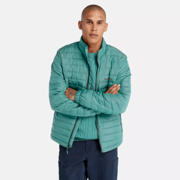 Veste déperlante Axis Peak pour homme en bleu sarcelle