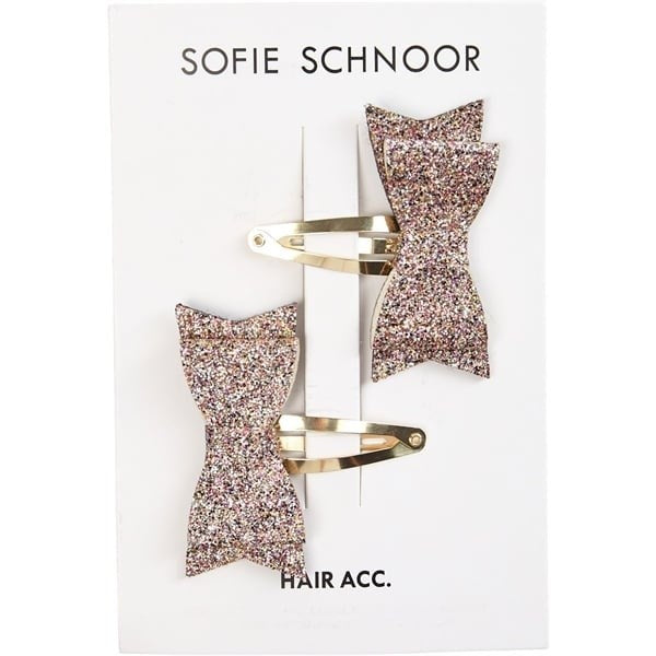 Køb Sofie Schnoor Rose Glitter Hårspænde NOOS