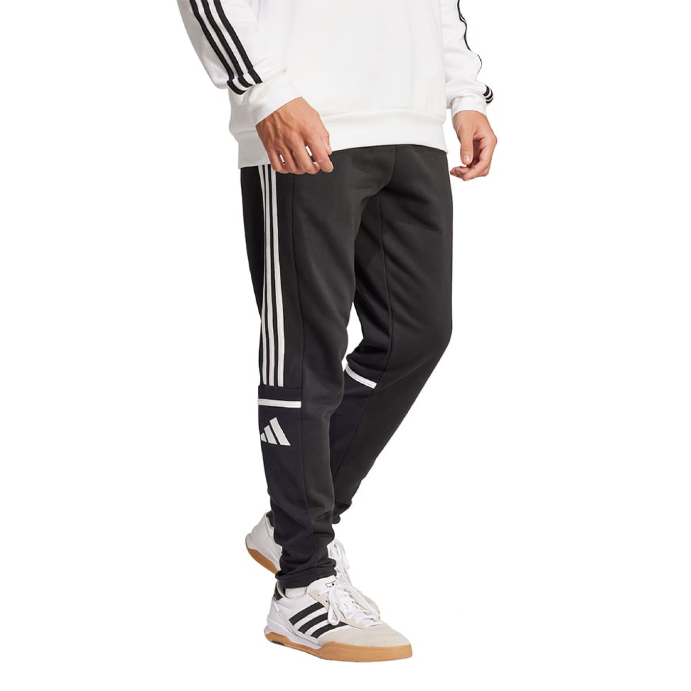 adidas Squadra 25 Sweat Hooded Trainingspak Wit Zwart