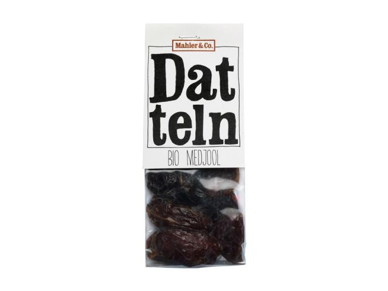 Mahler & Co. Bio Datteln mit Stein Medjool 200 g Datteln Medjool aus kontrolliert biologischem Anbau