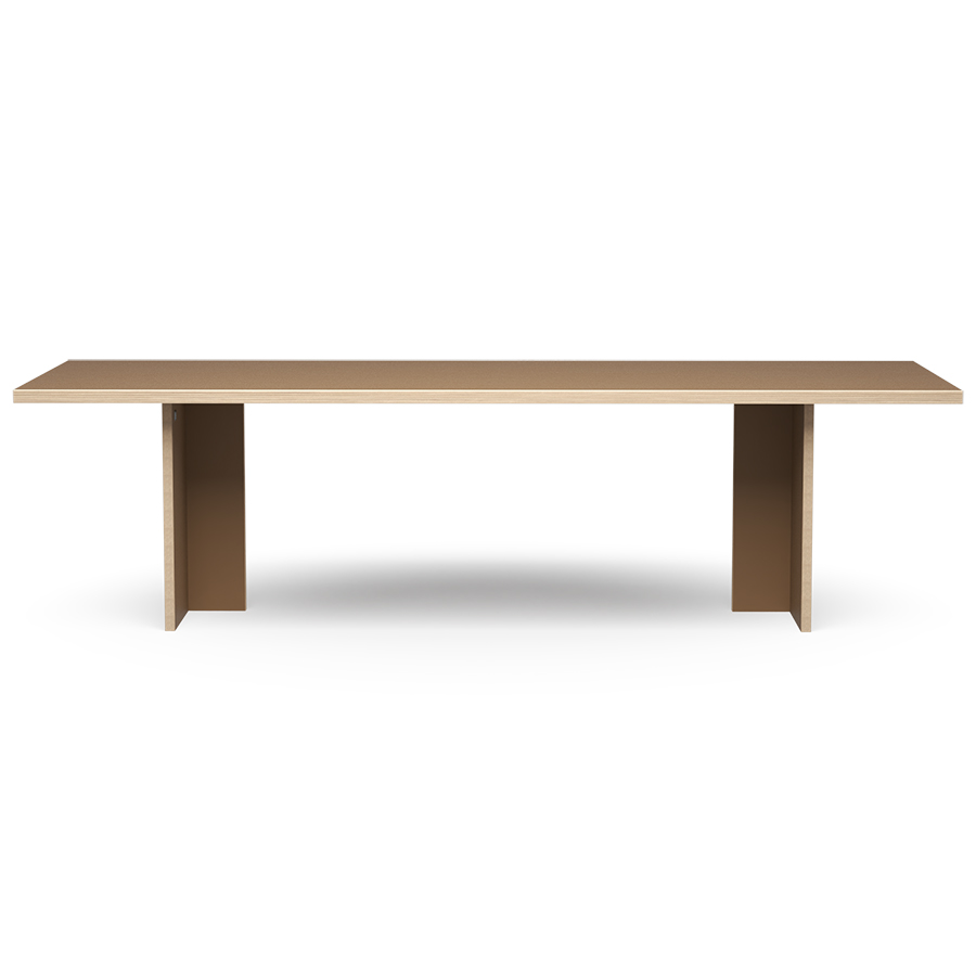 Eettafel Rectangular 280x100 bruin
