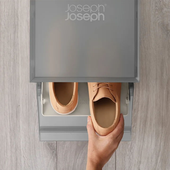 Joseph Joseph - ShoeCase Premium Aufbewahrungsbox, grau (2-tlg.)