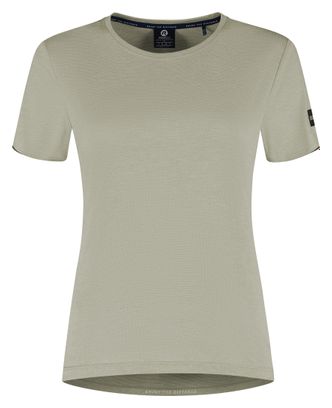 Maillot Manches Courtes De Running Rogelli Distance Taupe Femme