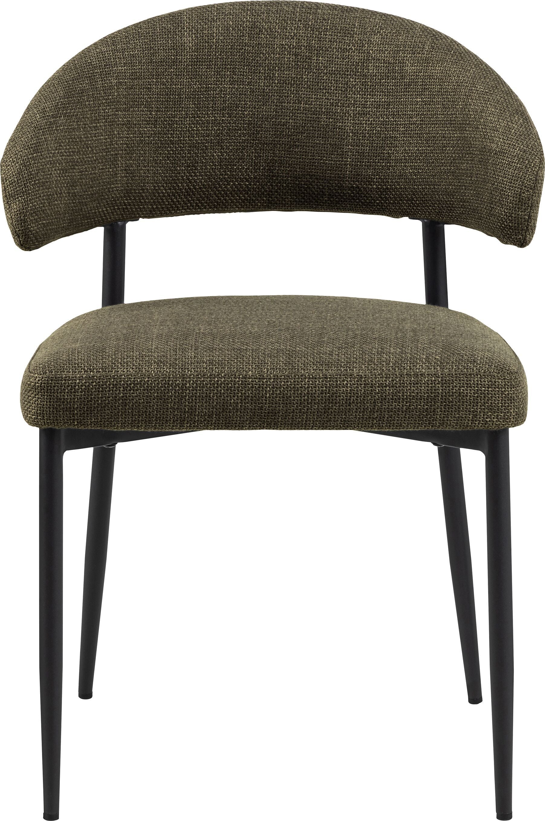 LAIRA Stuhl - Grün / B: 56.0 cm x T: 55.0 cm x H: 77.0 cm