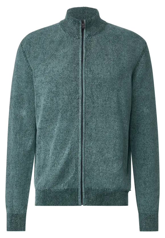 Softe Strickjacke - turquoise green