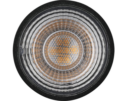LED-reflector MR16 dimbaar GU10 7W 460 lm 2700 K warm wit, compatibel met Paulmann Urail-systeem, zwart