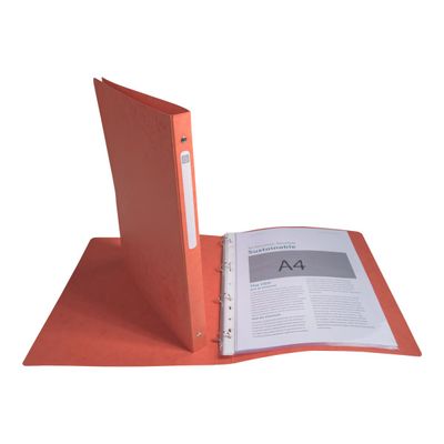 Exacompta - Classeur carte lustrée souple 4 anneaux - A4 - pour 100 feuilles - disponible dans différentes couleurs