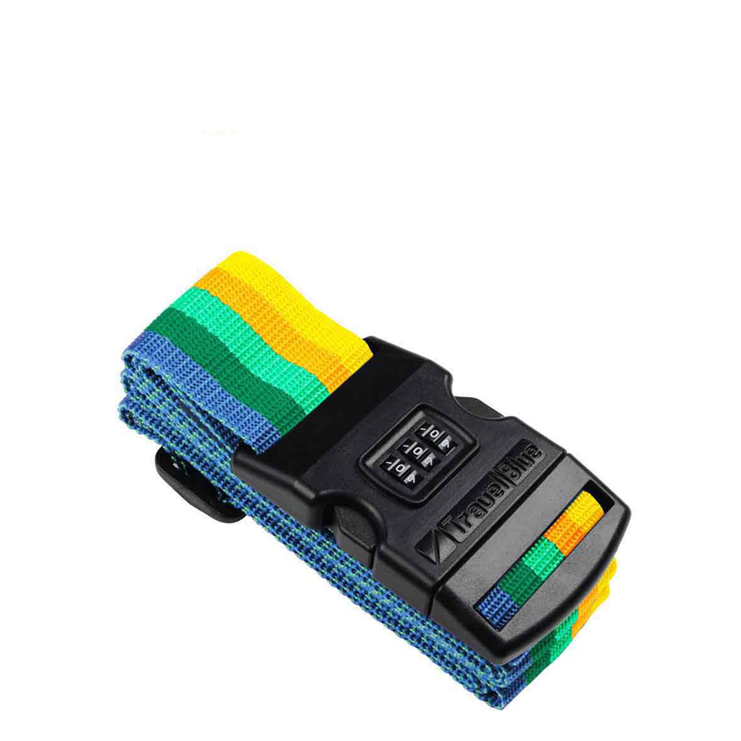 TravelBlue Security Strap yellow multi