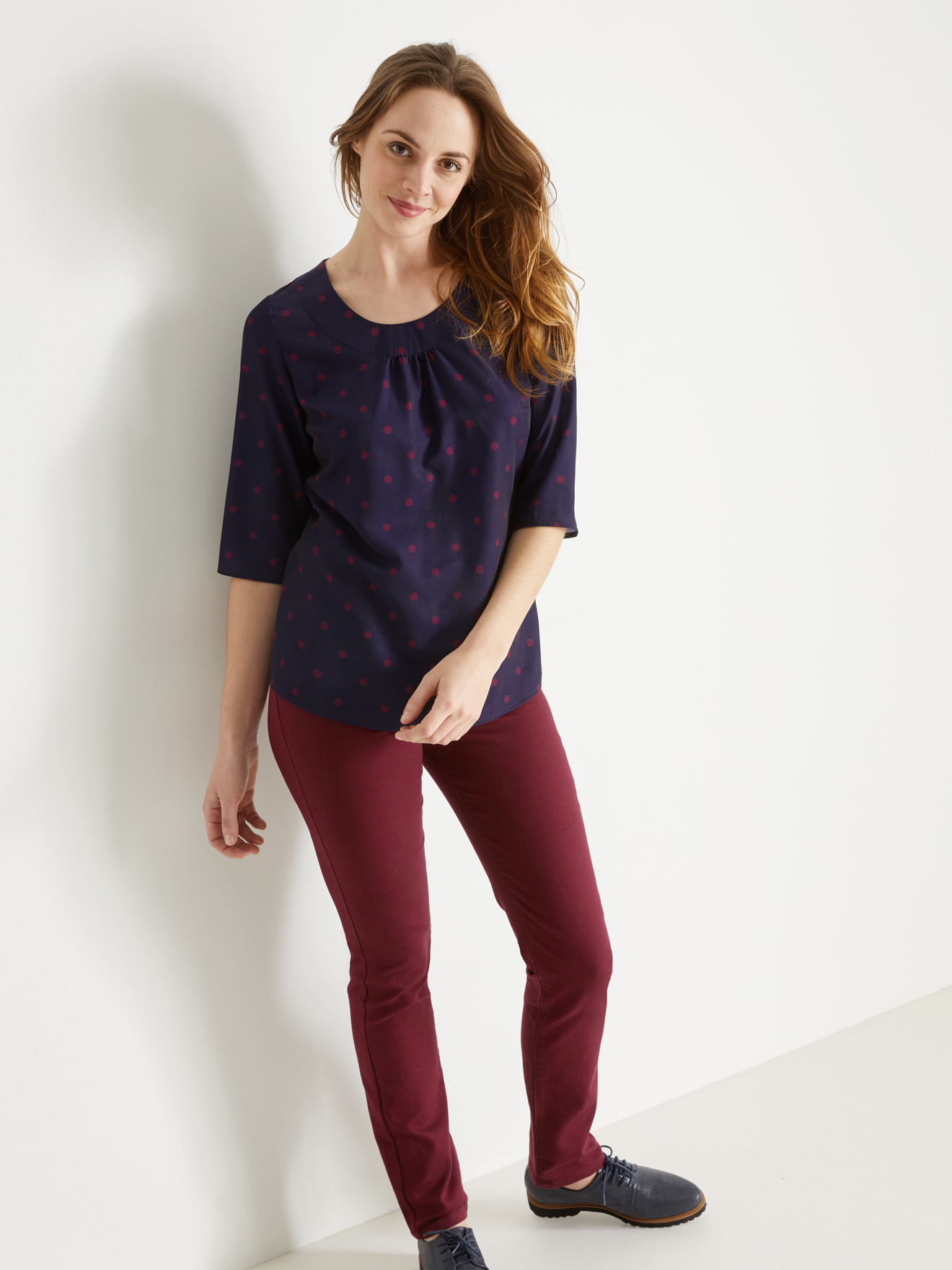 Blouse encolure ronde