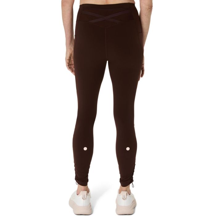 Asics Dame Lange tights Nagino Run Tight Brun