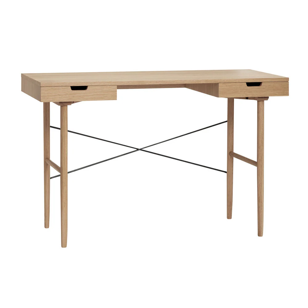 Hübsch  Skrivebord, natur - 120x55xh77 cm