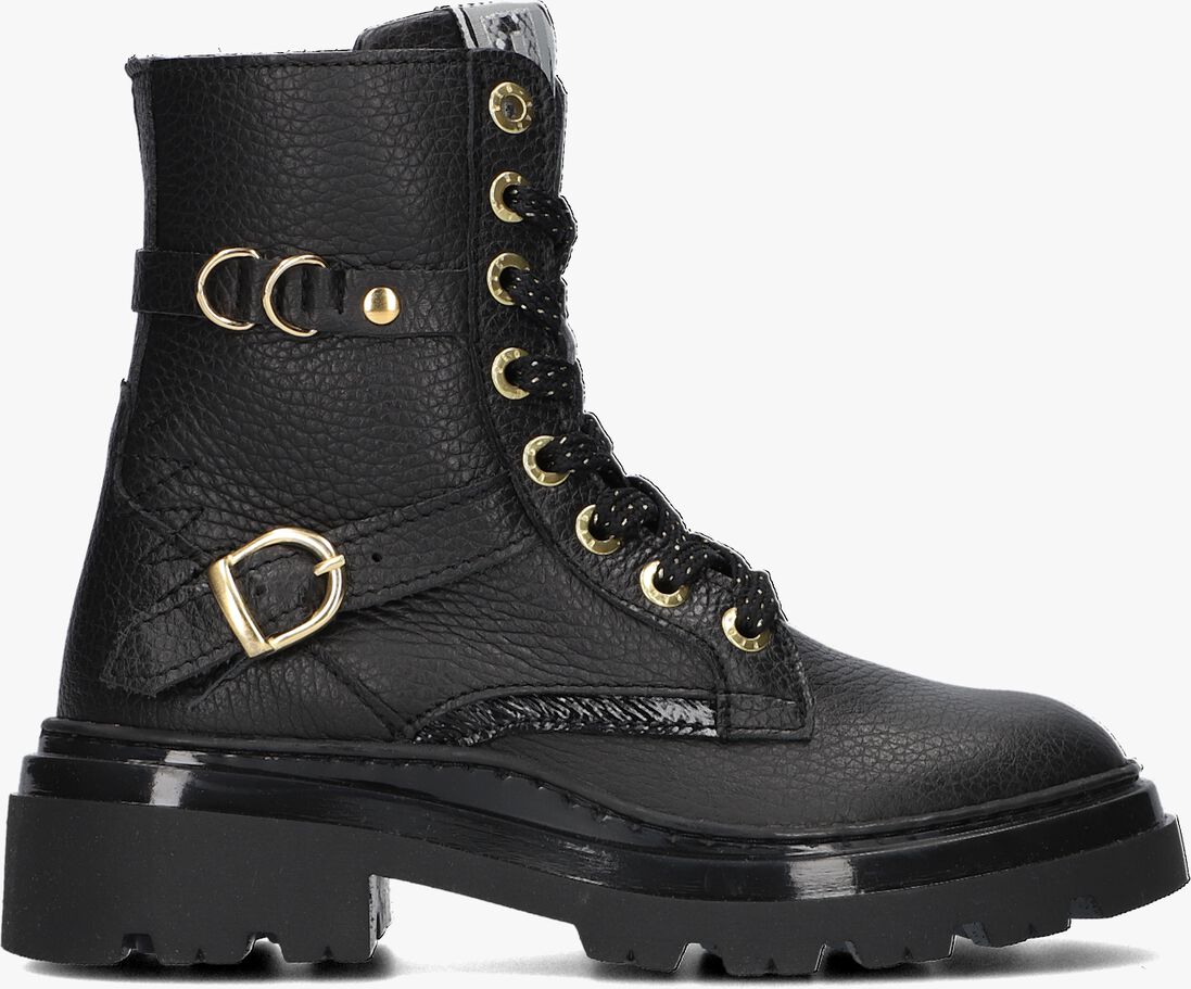 RED-RAG zwarte red-rag veterboots 12462