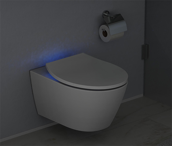 Duroplast WC-Sitz mit LED Nachtlicht