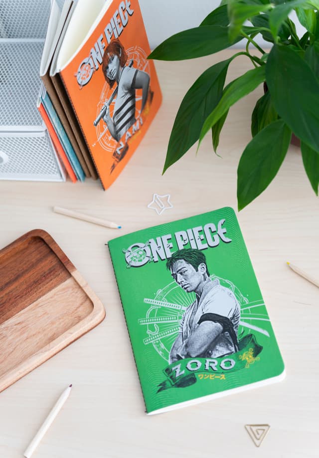 Erik Grupo One Piece papirnotesbog (3-pakke)