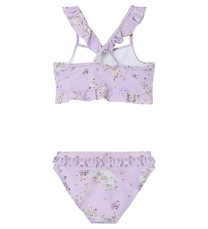 Name It Bikini - NmfZelva - AOP - Orchid Bloom