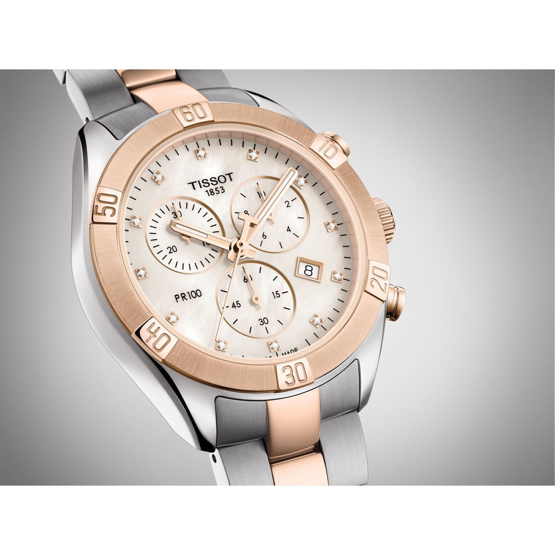 Tissot PR 100 Sport Chic Chronograph Lady