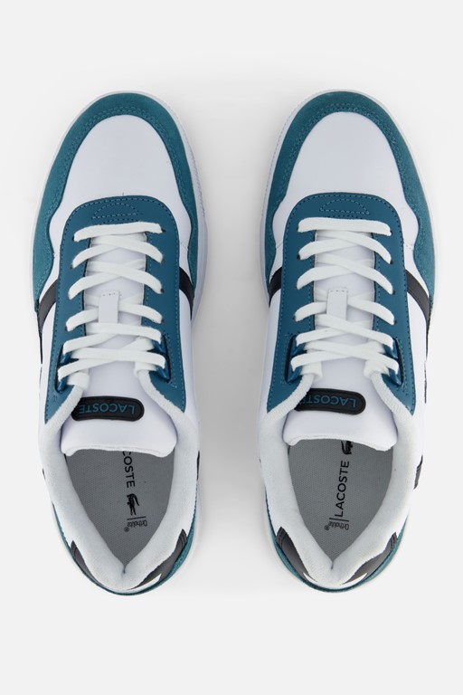 Lacoste T-Clip Sneakers wit Leer