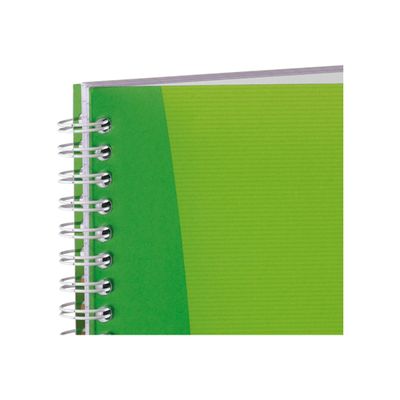 Oxford Office MyColours - Cahier polypro à spirale - A5 - 180 pages - petits carreaux (5x5 mm) - disponible dans différentes couleurs
