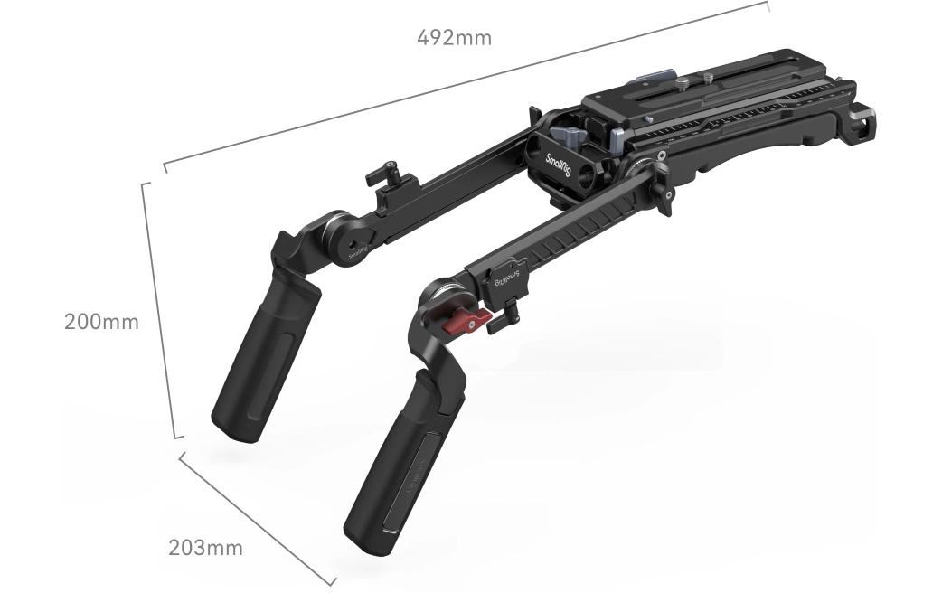 Schulter Rig Kit Pro<br>Komfortable Lösung für Schulteraufnahmen