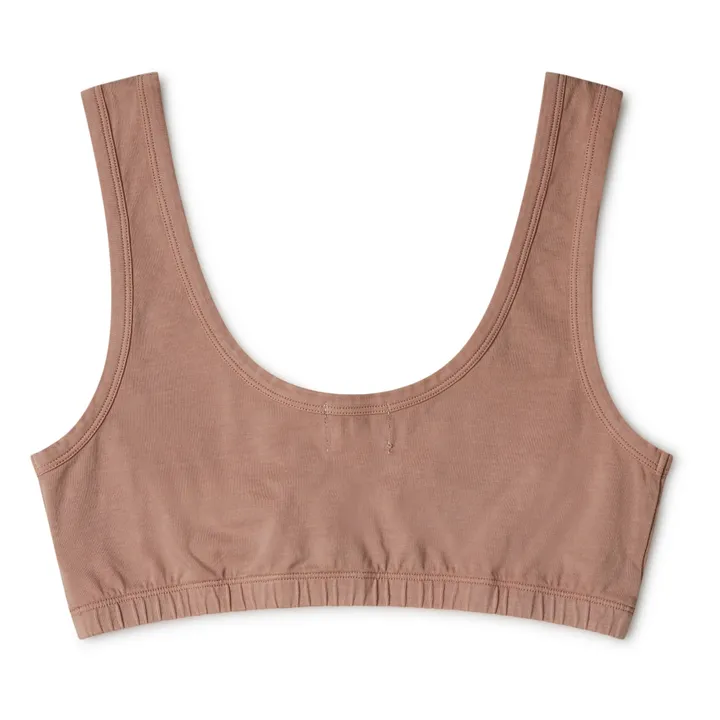 Matona Brassière Basic Coton Bio - Collection Femme  | Terracotta