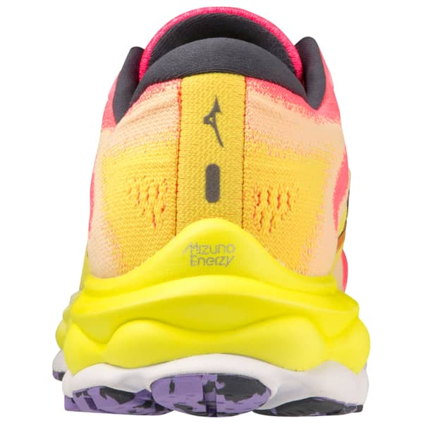 Chaussure running MIZUNO WAVE SKY 7 W HIGH-VIS PINK/OMBRE BLUE/BOLT NEON