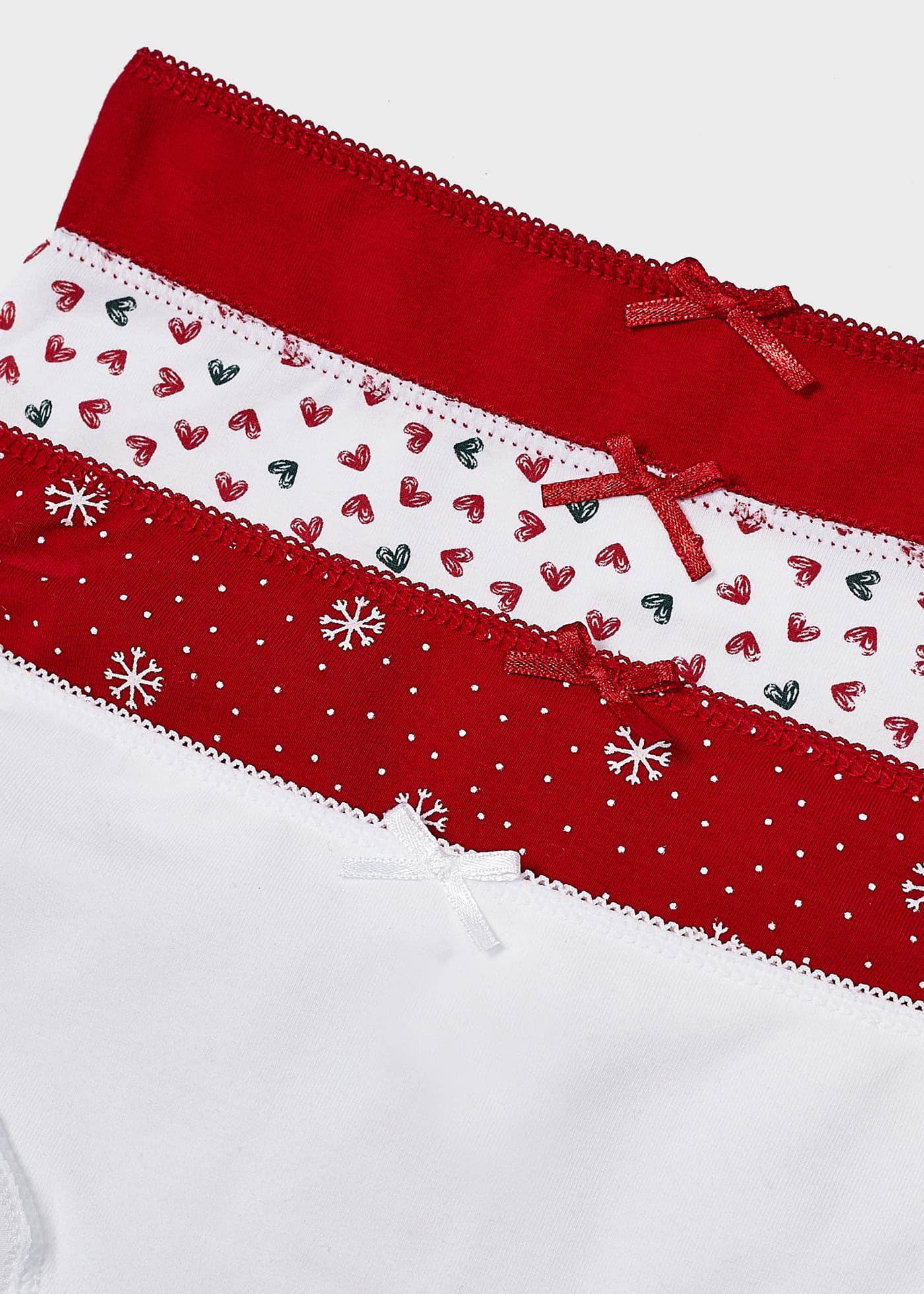 Conjunto de 4 calcinhas para meninas
