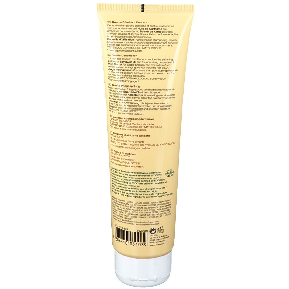 Melvita Les Essentiels Conditioning Conditioner Entfilzungsbalsam Bio