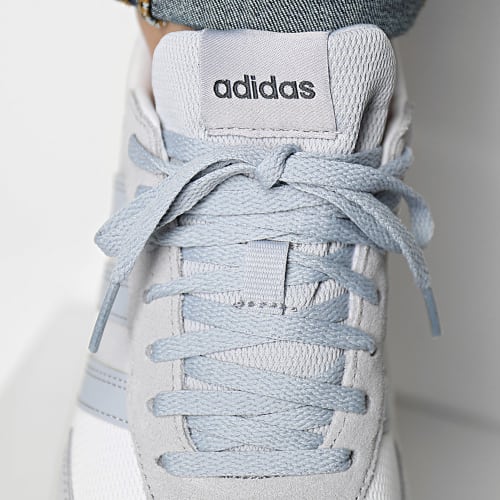 Baskets Run 70s ID1874 Dash Grey Halo Silver Cloud White