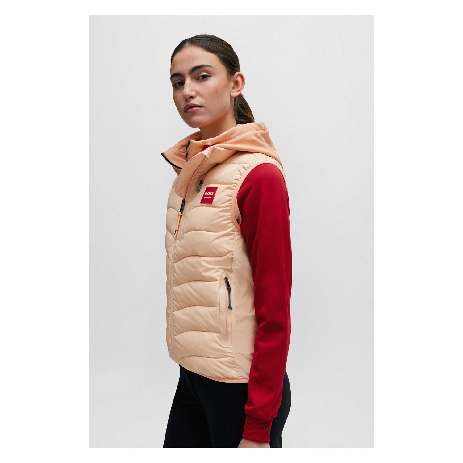 BOSS EQUESTRIAN Steppweste Lynn  - peach nougat