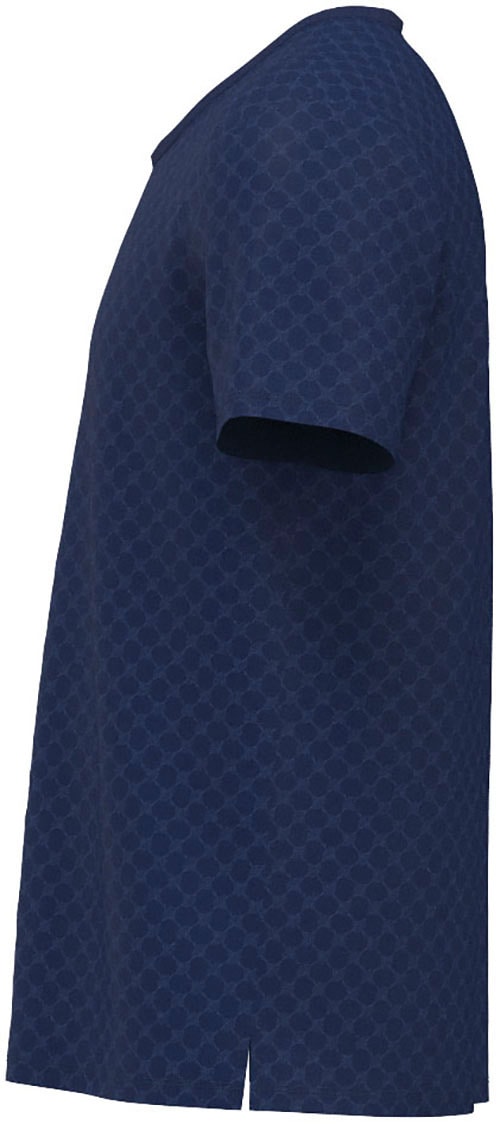 JOOP! T-Shirt »Leisure«, mit Cornflower-Alloverprint, Regular Fit, kurzärmelig