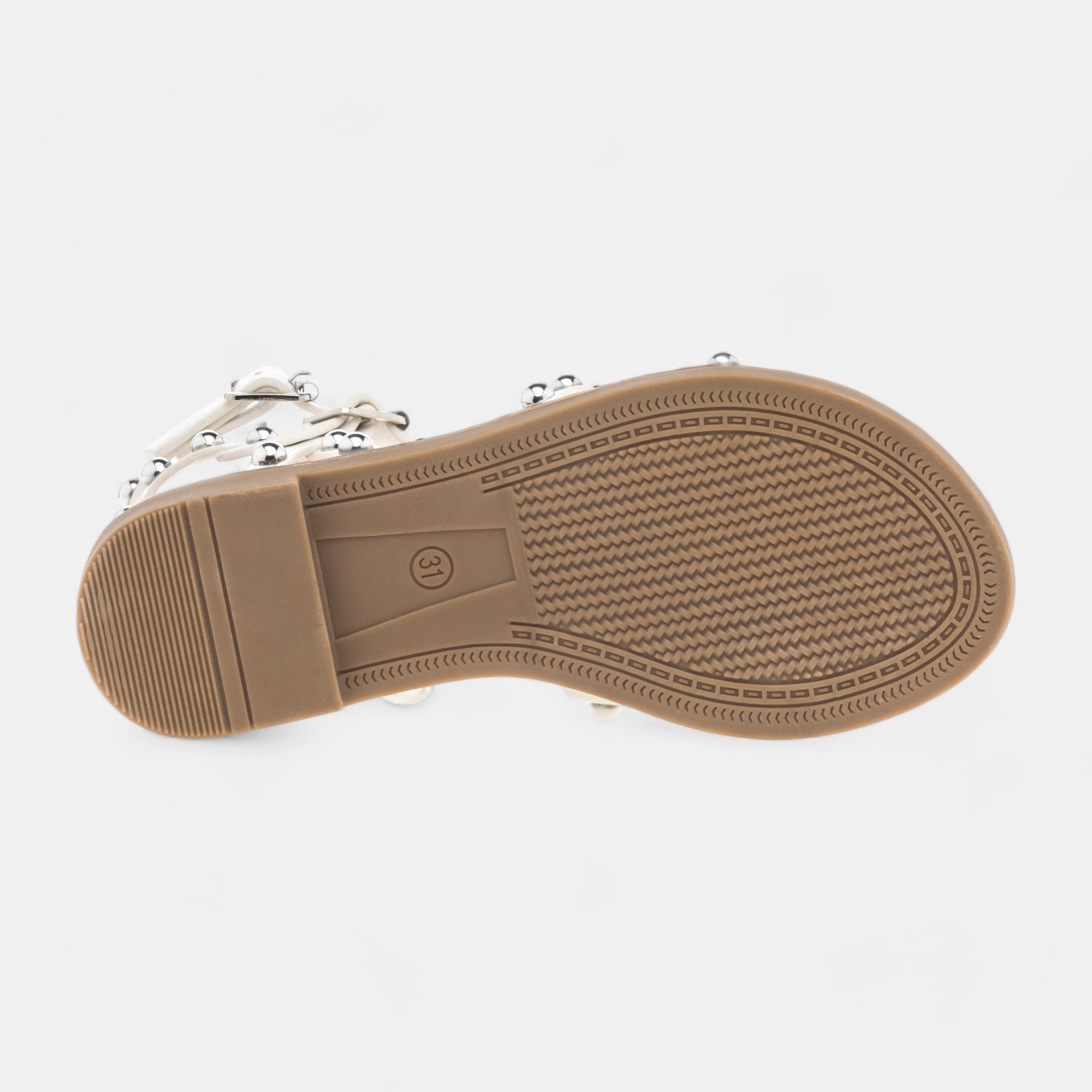 Nu-pieds Fille blanc