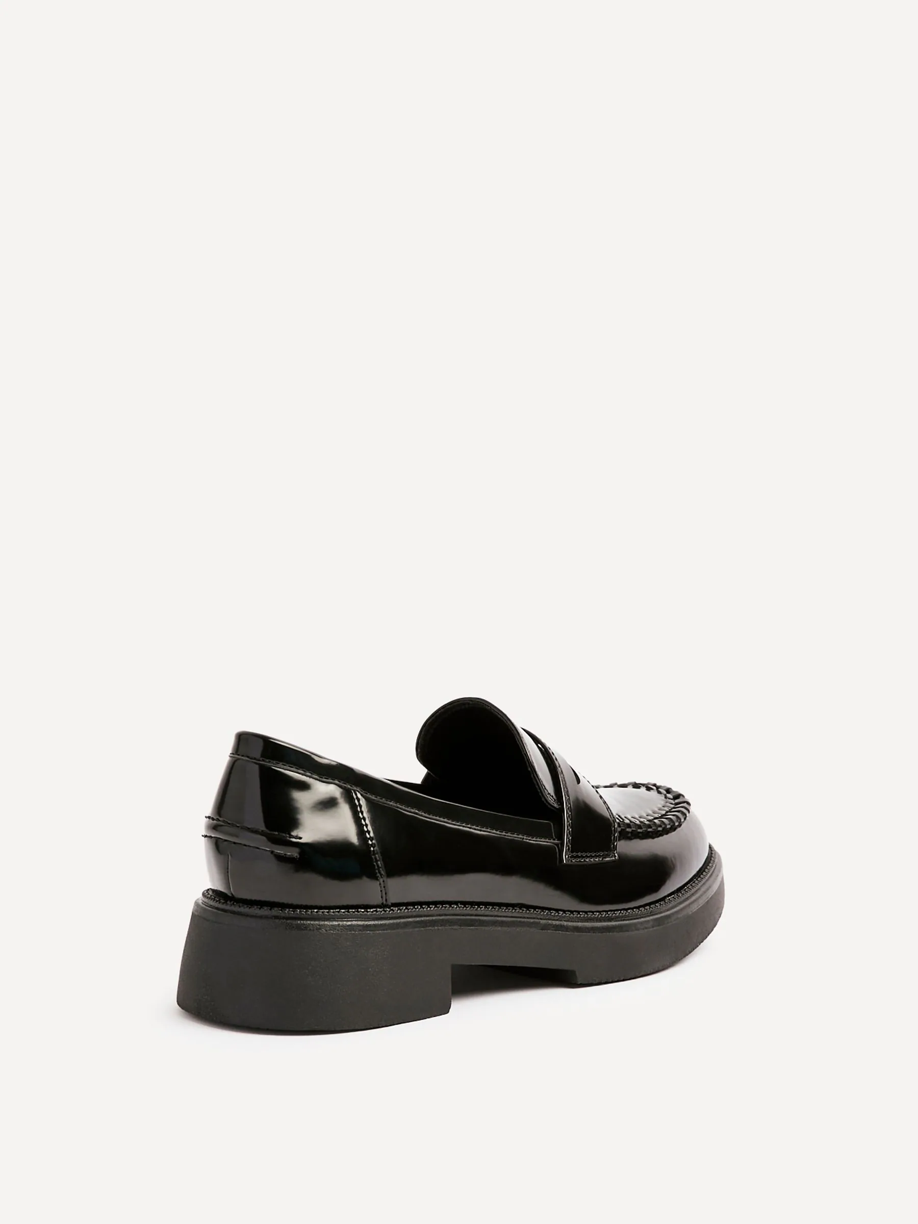 Linzi Direction Chunky Loafers With Woven Detail