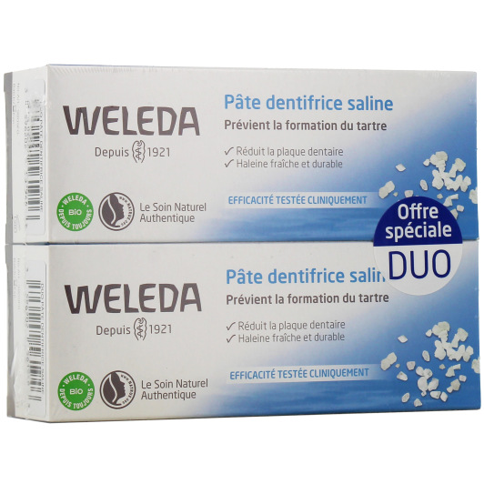 Pâte dentifrice saline Weleda
