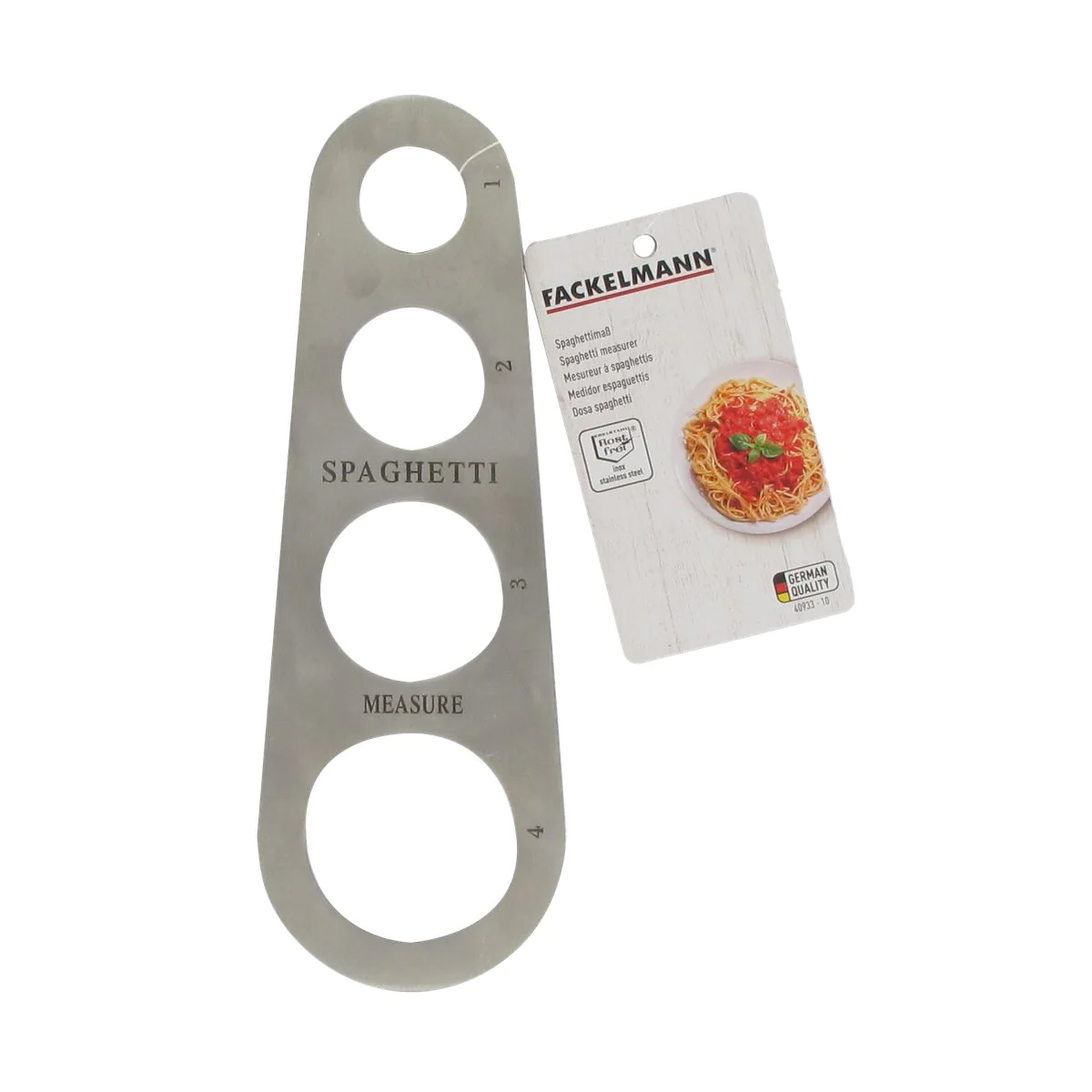 Ustensile de dosage des spaghettis en inox Fackelmann Divers Fackelman